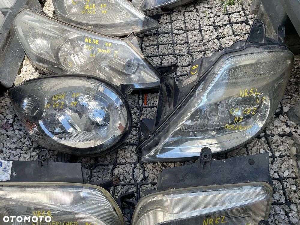 CITROEN REFLEKTOR REFLEKTORY LEWE PRAWE CITROEN LAMPA LAMPY - 5