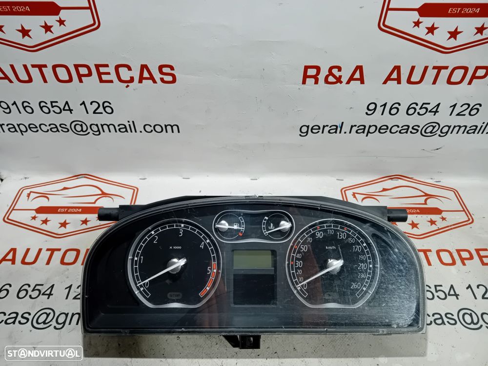 Quadrante Painel de Instrumentos Renault Laguna II 2 Fase 1 Europeu Original - 3