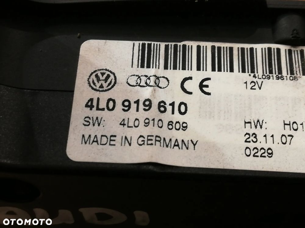 PANEL STEROWANIA MMI AUDI Q7 4L0919610 4L0910609 START/STOP - STAN IDEALNY - 3