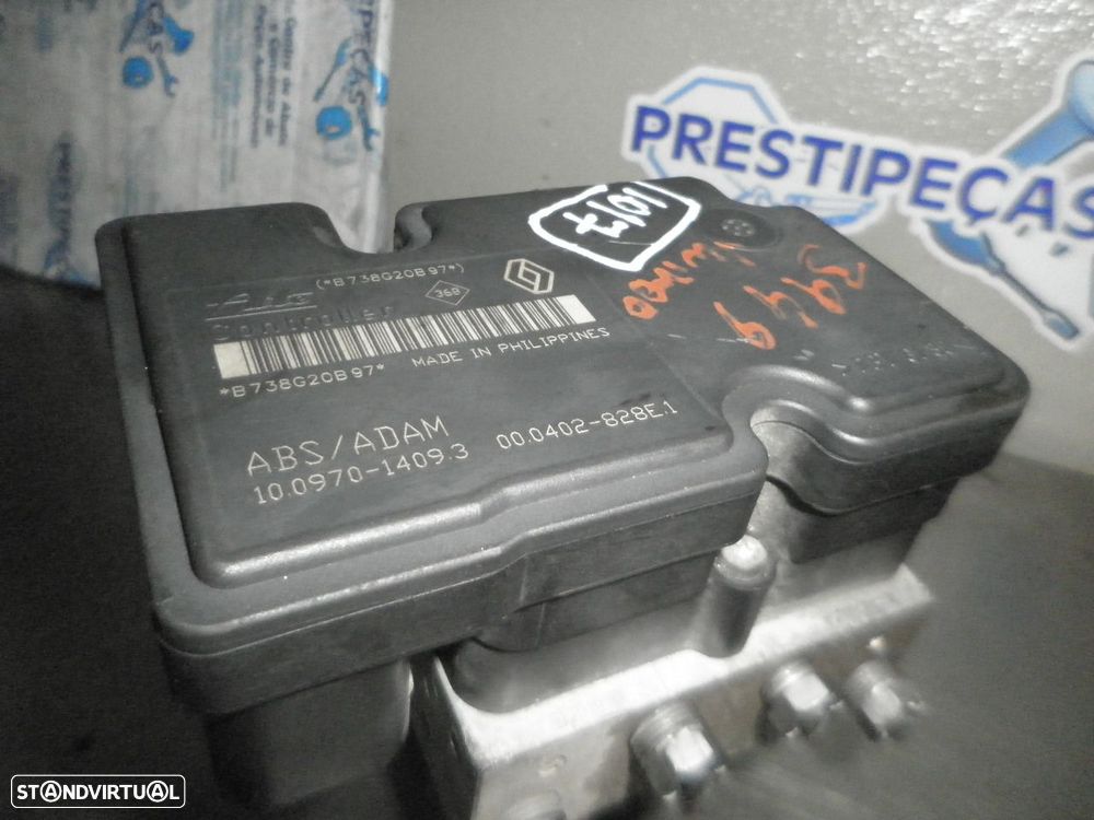 Abs 10097014093   000402828E1 RENAULT TWINGO 2 FASE 1 2008 1.2I 75CV 3P PRETO - 4