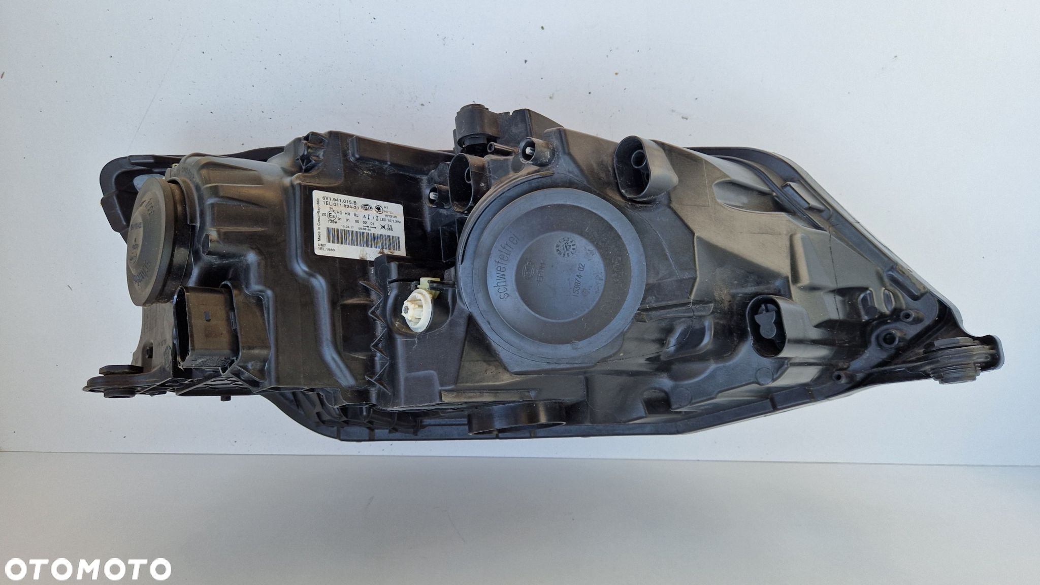 SKODA FABIA 3 III LAMPA PRZÓD PRZEDNIA LEWA  EUROPA SOCZEWKA 6V1941015B - 9