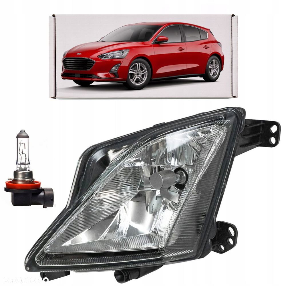 lampa przeciwmgielna przednia lewa jx7b13b221 ford focus mk4 iv 2018-2 - 1