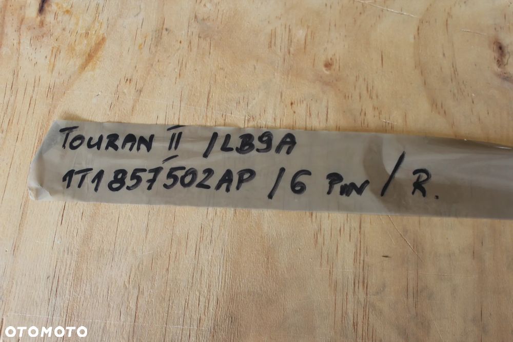 LUSTERKO PRAWE VW TOURAN II 1T LIFT 6 PIN 1T1857502AP 2014 LB9A EU - 13