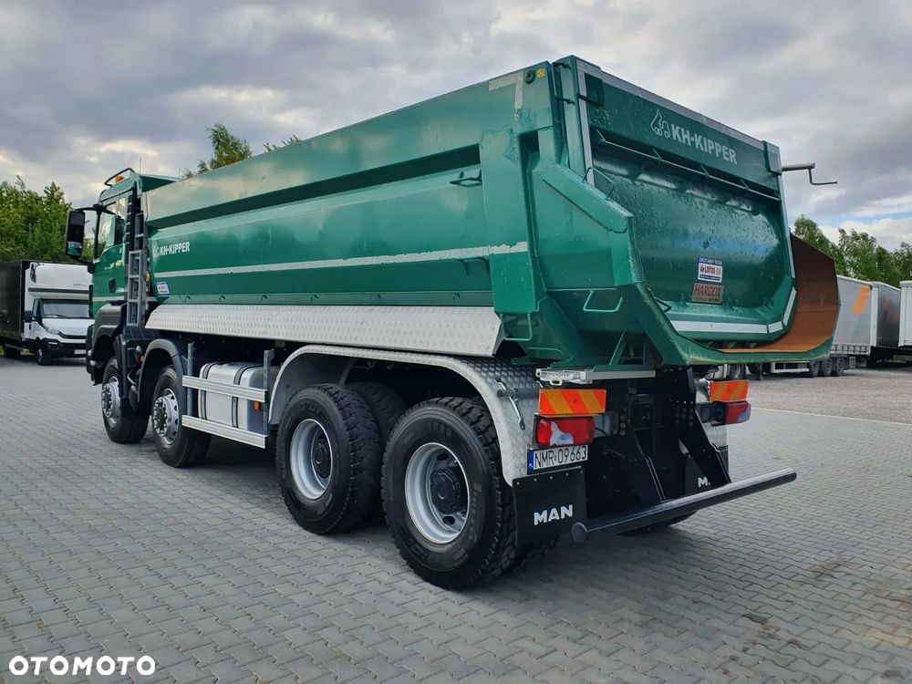 MAN TGS 41.500 8x8 KH KIPPER Manual Salon Polska Idealny - 7