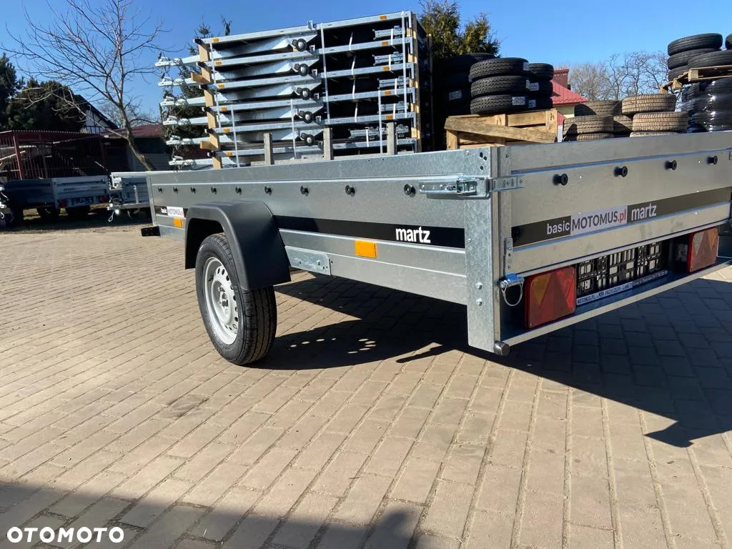 Martz Przyczepa Martz Basic 264 1 oś 264x126x30cm DMC 750 kg dostawa pod dom - 7