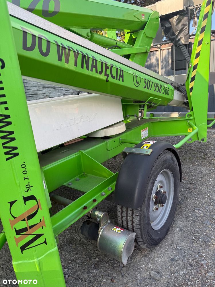 Inny podnośnik koszowy na przyczepie, zwyżka NIFTYLIFT 170, JAK NOWY!!! - 15