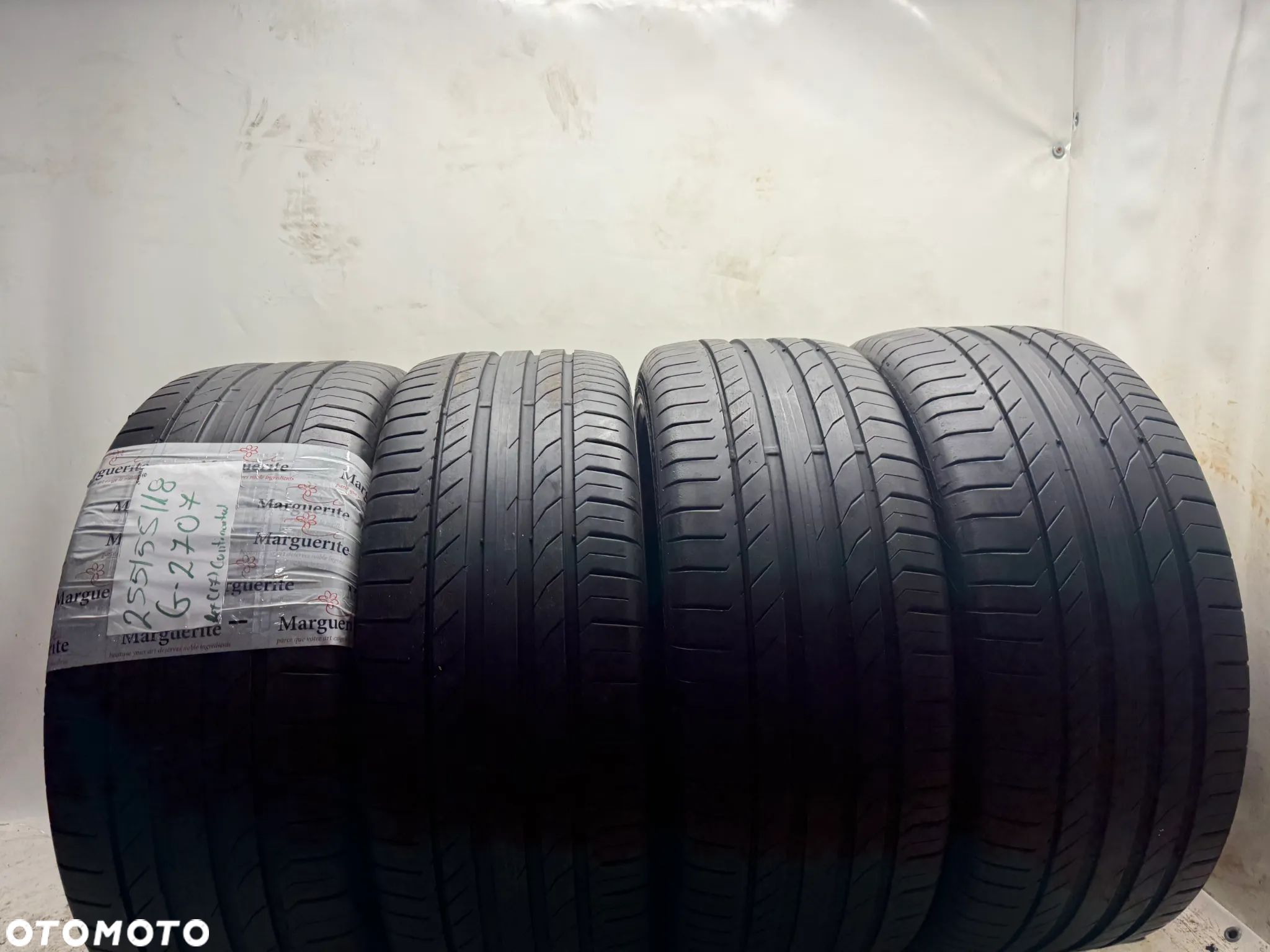 G-2707 255/55R18 105W CONTINENTAL CONTISPORTCONTACT 5 - 1