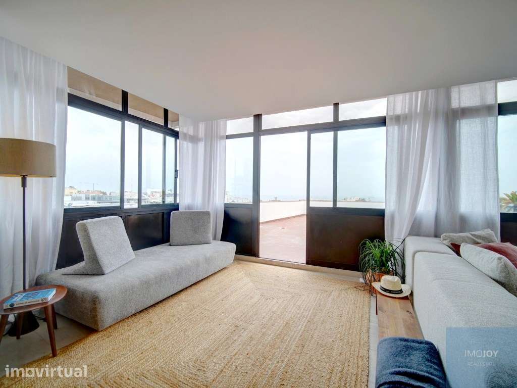 Apartamento T1 com Terraço e Vista Mar no Estoril - Grande imagem: 4/25
