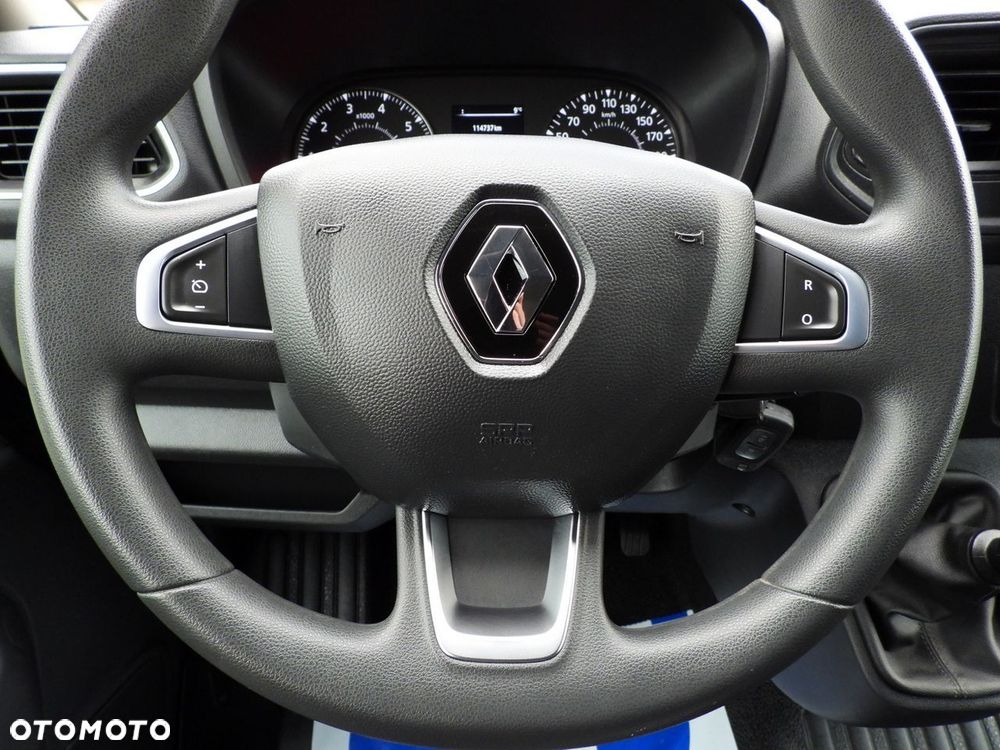 Renault MASTER PLANDEKA 10 PALET WEBASTO TEMPOMAT LEDY PNEUMATYKA KLIMATYZACJA  165KM - 31