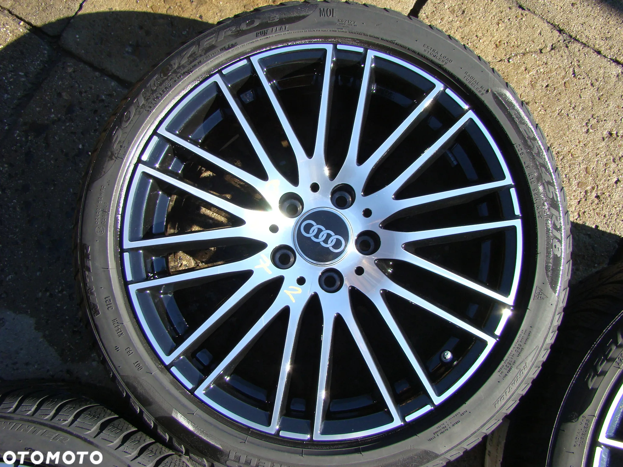 a472 5x112 Audi A4 B8 B9 A3 8Y Allstreet TT 8S 8J Q2 7,5jx18 et40 opony zima 225/45 - 4