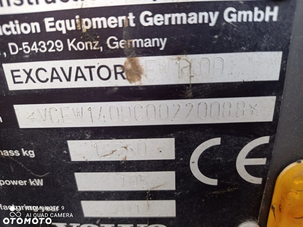 Volvo EW140D - 15
