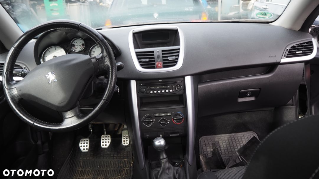 PEUGEOT 207 207CC KONSOLA DESKA ROZDZIELCZA PODUSZKI KPL - 1