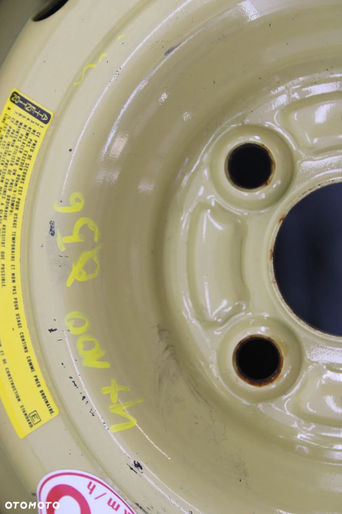 Koło dojazdowe Opel Chevrolet Daewoo 4x100 115/70r14 - 3