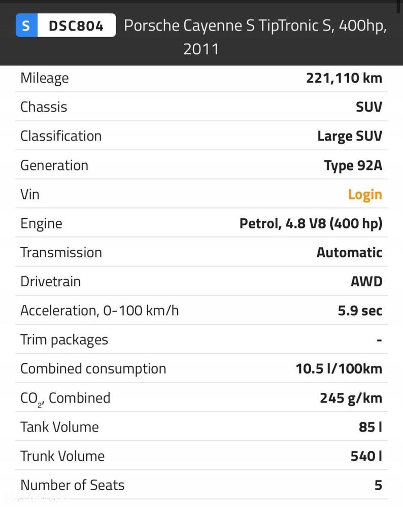 SILNIK KOMPLET Porsche Cayenne S 4.8 V8 400KM serwisowany 221tyś M48.02 - 6