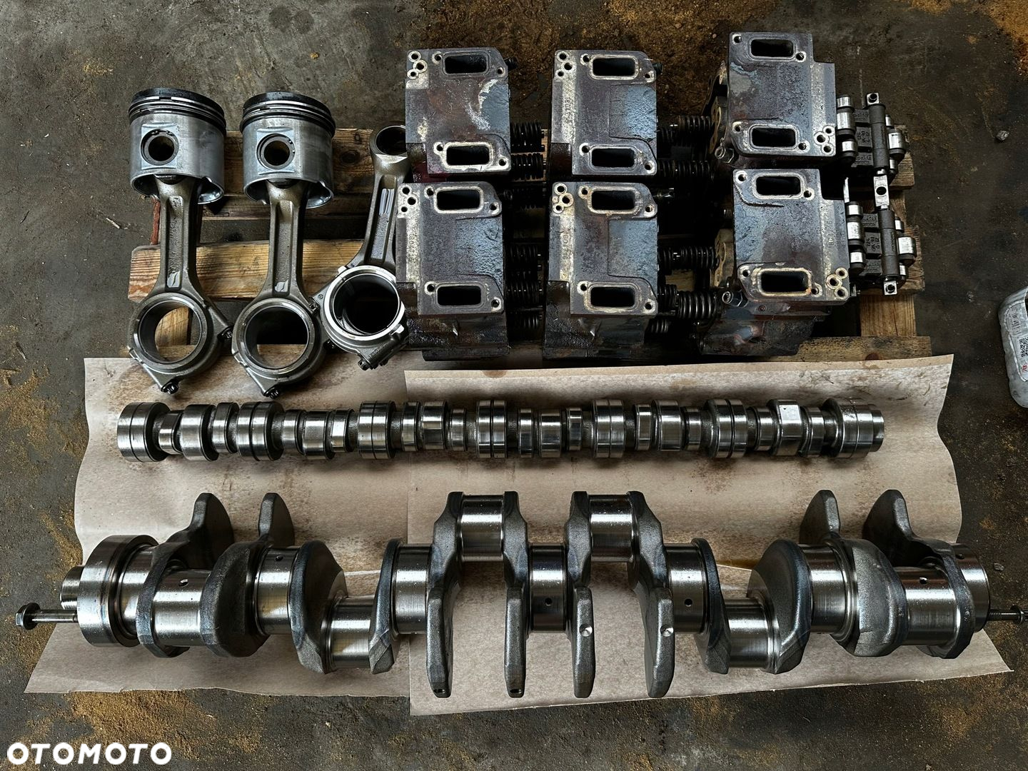 Wał Korbowy Scania R 420 Euro 4 HPI DC1212 1743584 - 5
