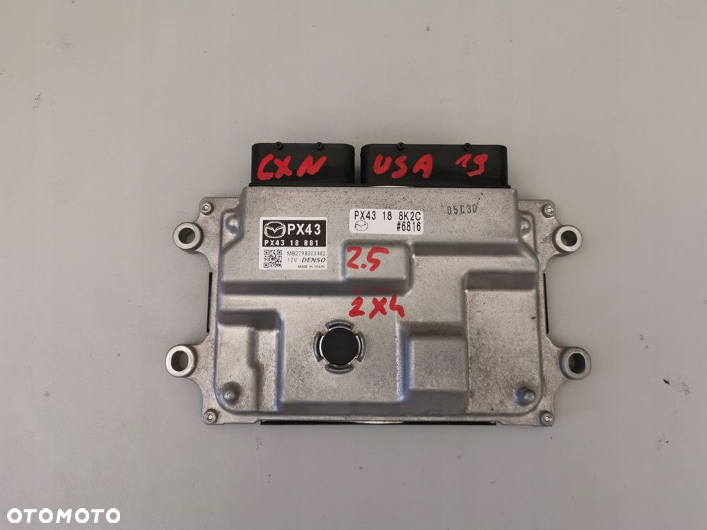 MAZDA CX5 II 2019 USA 2.5 BENZYNA KOMPUTER STEROWNIK SILNIKA PX4318881 - 1