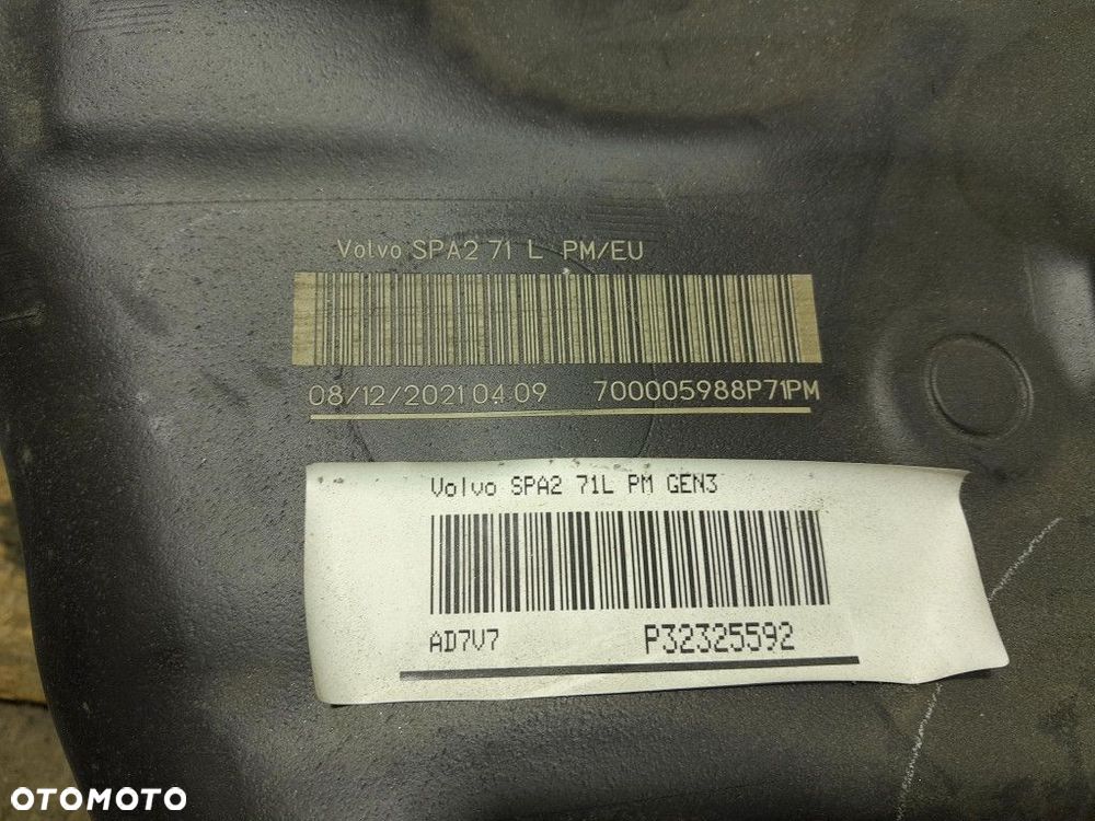 VOLVO XC60 II ZBIORNIK BAK WLEW PALIWA AWD BENZYNA 32325592 - 5