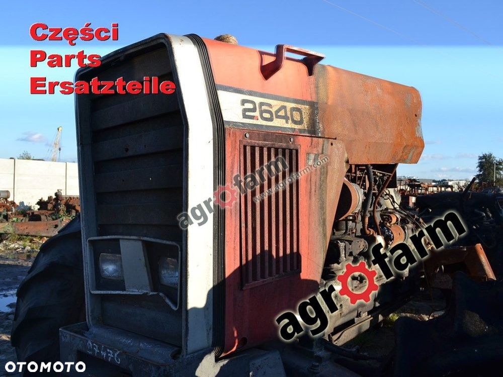 Massey Ferguson 2640 części skrzynia biegów, oś - 3