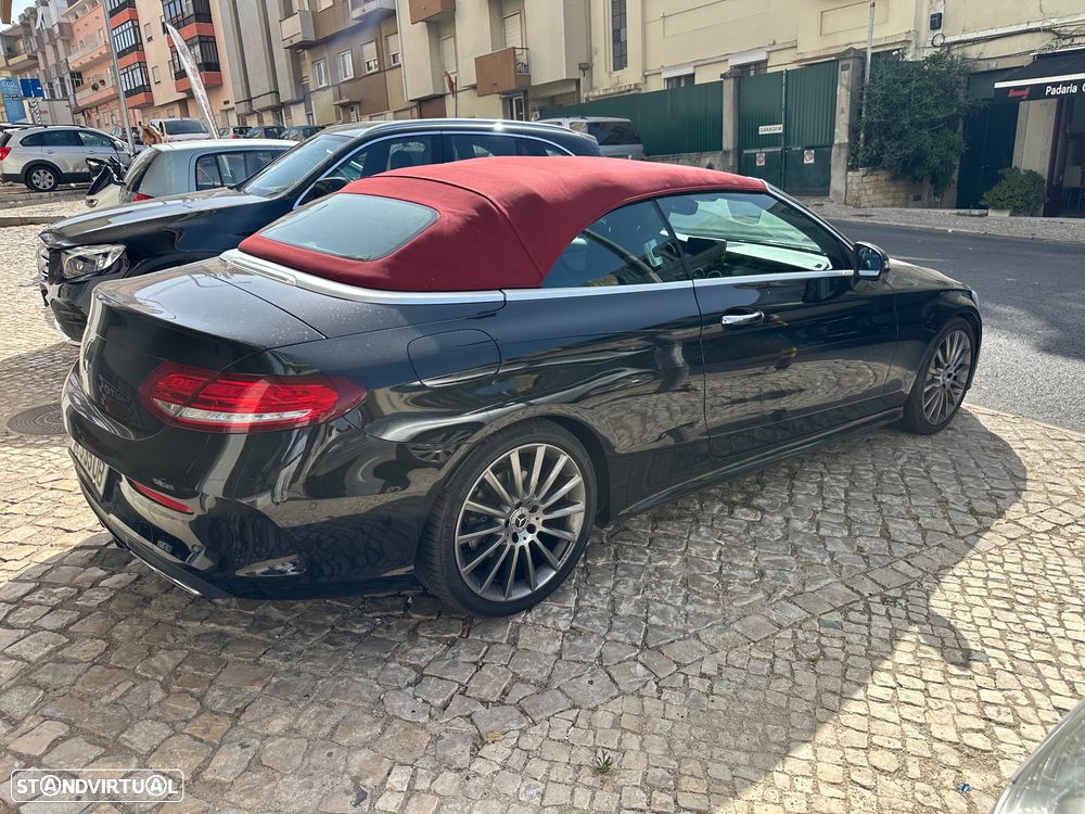 Mercedes-Benz C 220 d Cabrio 9G-Tronic AMG Line - 8