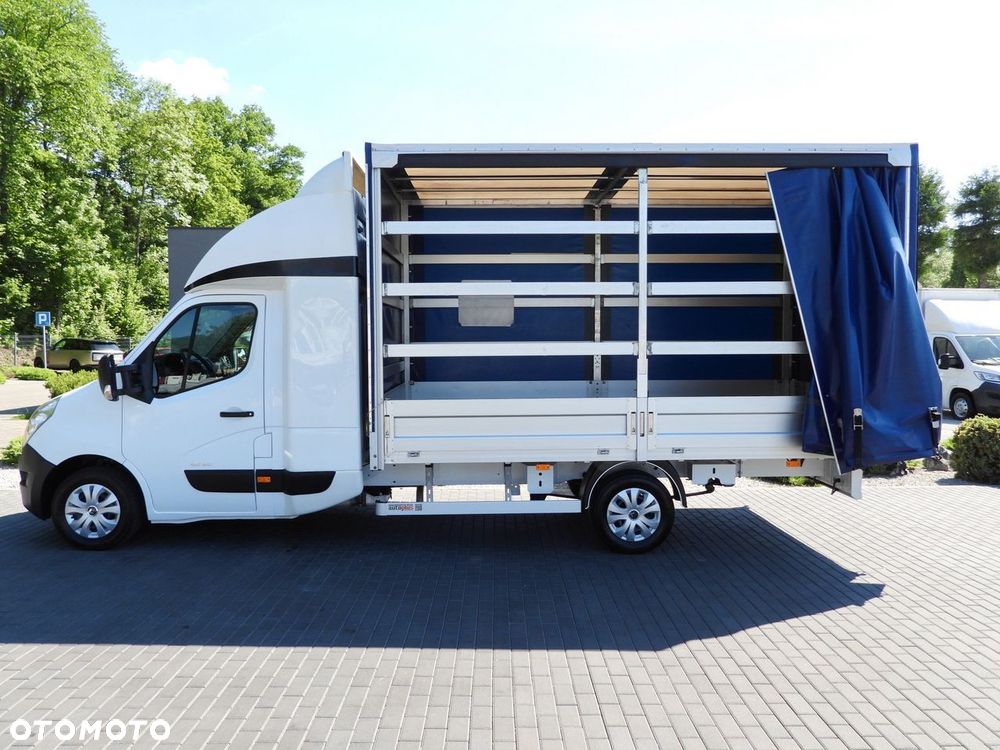 Renault MASTER PLANDEKA 8 PALET TEMPOMAT PNEUMATYKA KLIMATYZACJA  170KM - 9