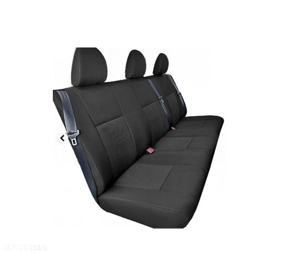 Husa bancheta DV3 Ares Tailor Made pentru randul II sau III de scaune, VW Transporter T5 T6, Rand 3 - 1