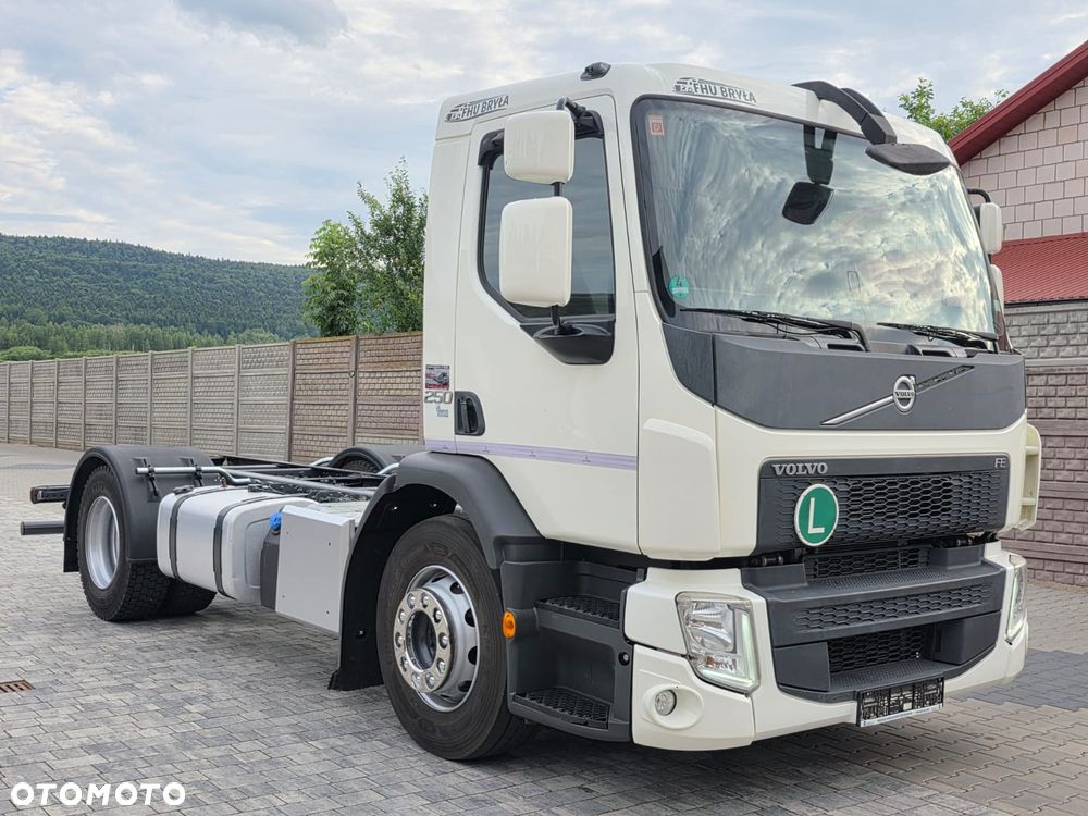 Volvo FE 250 / RAMA DO ZABUDOWY ROZSTAW OSI 3.70M / KIPER / WYWROT / BECZKA / HAKOWIEC / UTRZYMANIE DRÓG / EURO 6 / SPROWADZONY / BLOKADA MOSTU - 1