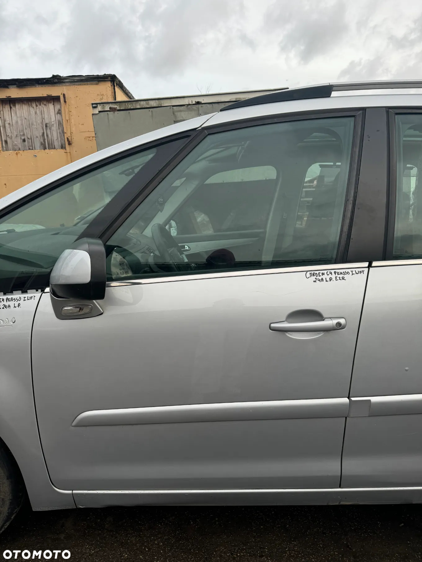 CITROEN C4 PICASSO I LIFT DRZWI LEWE PRZEDNIE LEWY PRZÓD EZR - 2