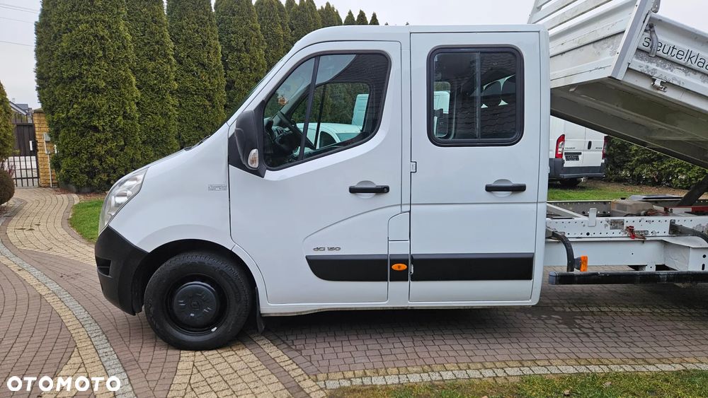 Renault MASTER 2.3 DCI150 KM WYWROTKA KIPER DUBEL KABINA MOVANO DOKA 6 OSÓB SKRZYNIA  KLIMA - 12