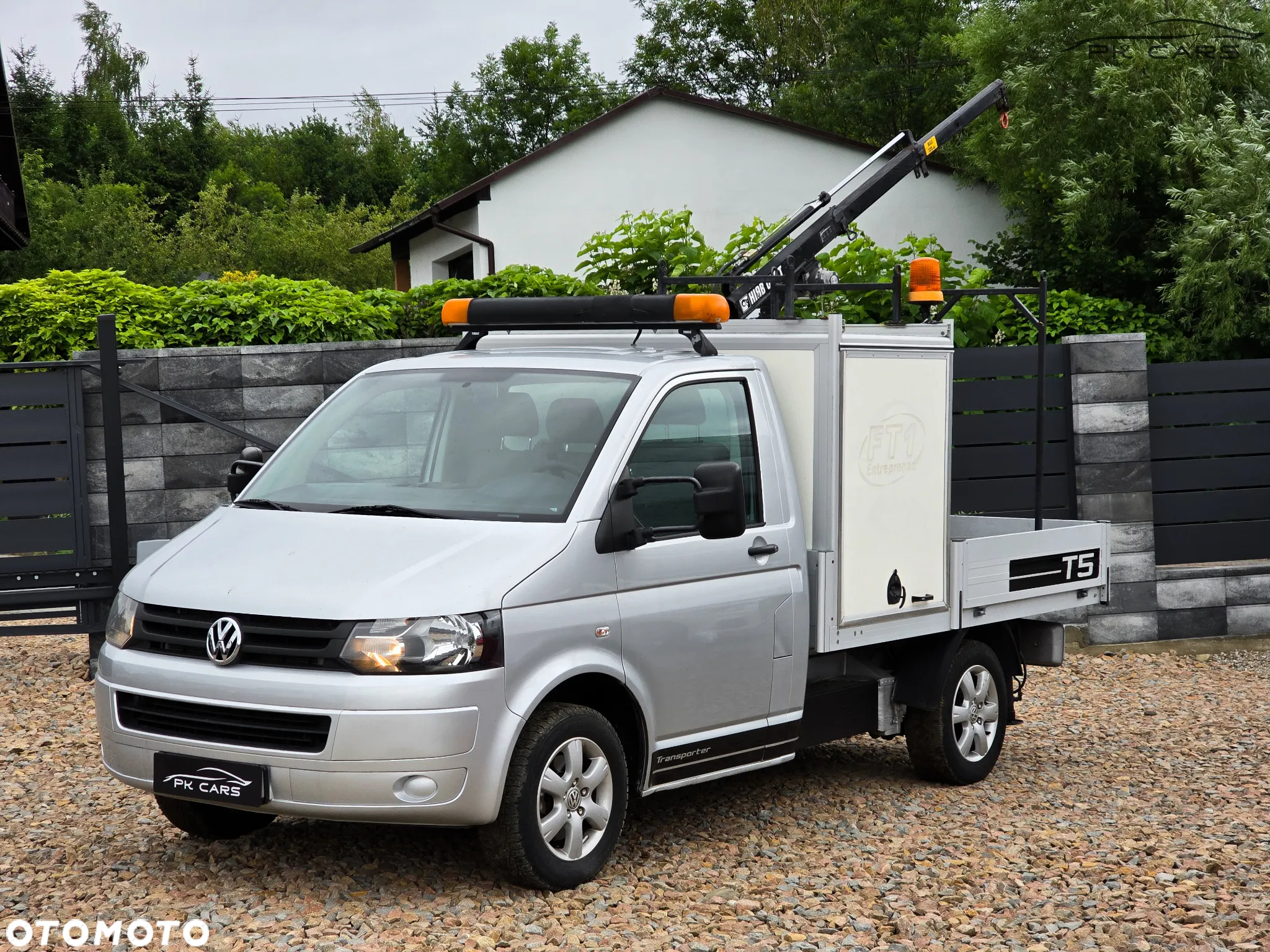 Volkswagen T5 2.0 140 KM 4X4 4 MOTION HDS HIAB KRAN - 4
