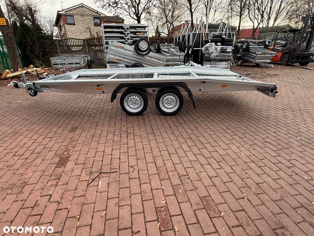 Neptun Laweta Neptun  4,2x2,1m DMC 2700 kg raz łamana mocna spawana DOSTAWA MOTOMUS - 2