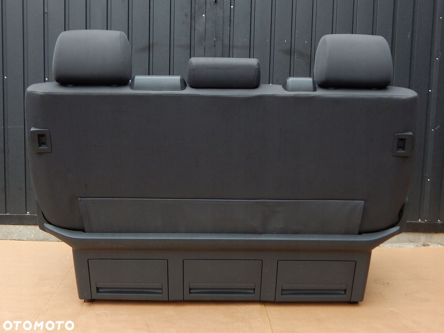 VW T5 T6 MULTIVAN fotel kanapa łóżko tył ANTRACYT - 9