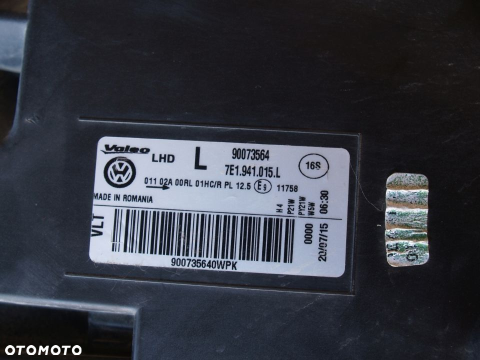 Image Volkswagen T6 Světlomet levý T 6 15r VW - 7E1941015L
