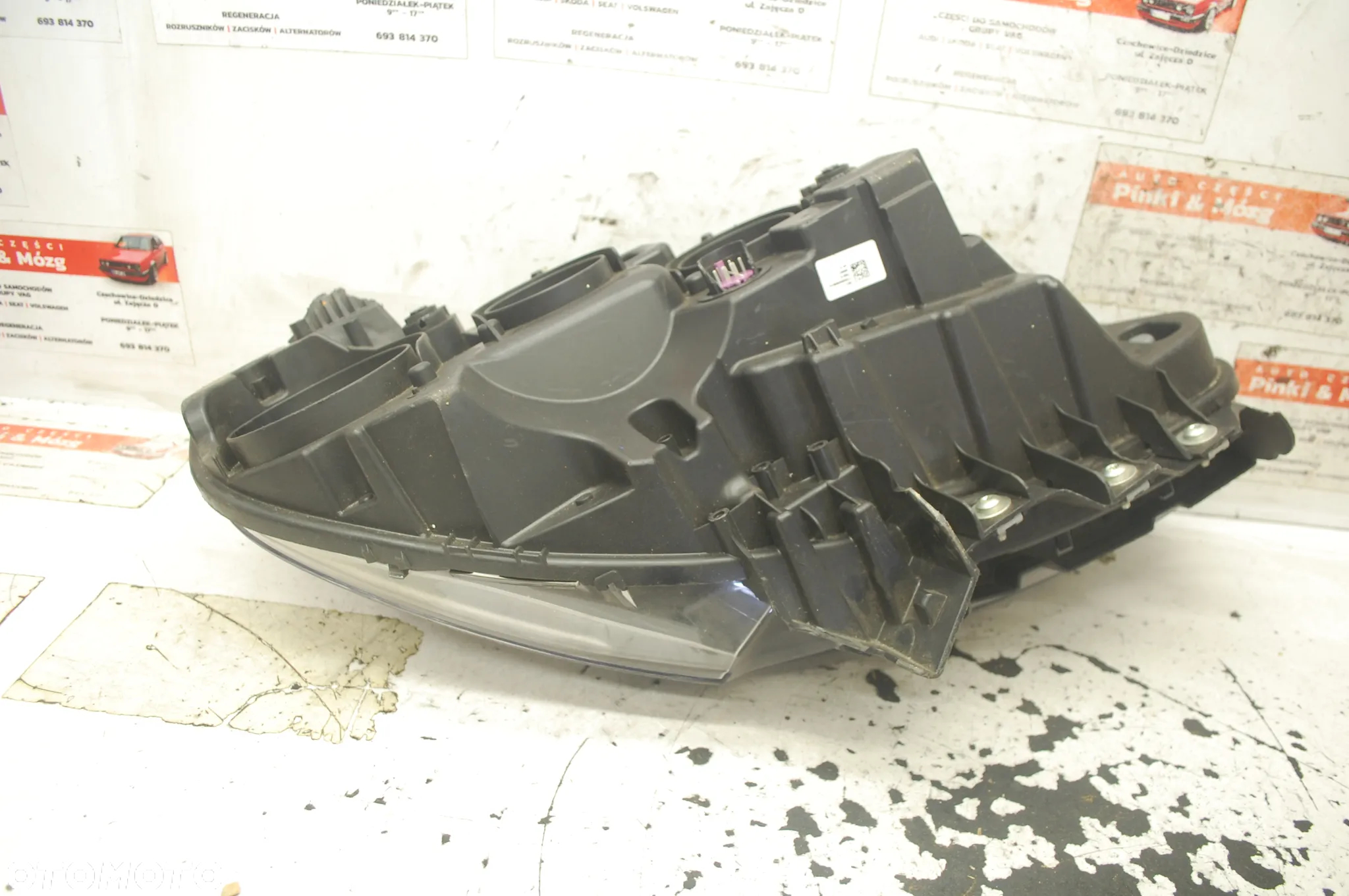 LAMPA LEWY PRZÓD PRZEDNIA LEWA FIAT DOBLO II LIFT 10500748SX - 3