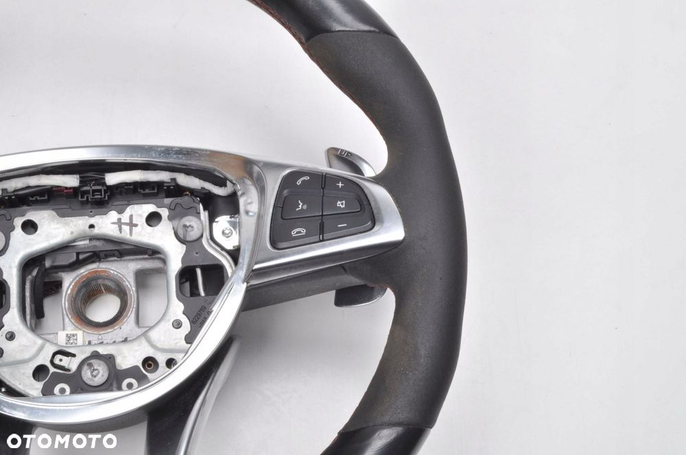 MERCEDES X156 W156 W205 W213 AMG KIEROWNICA MULTIFUNKCYJNA ŁOPATKI SKÓRA - 5
