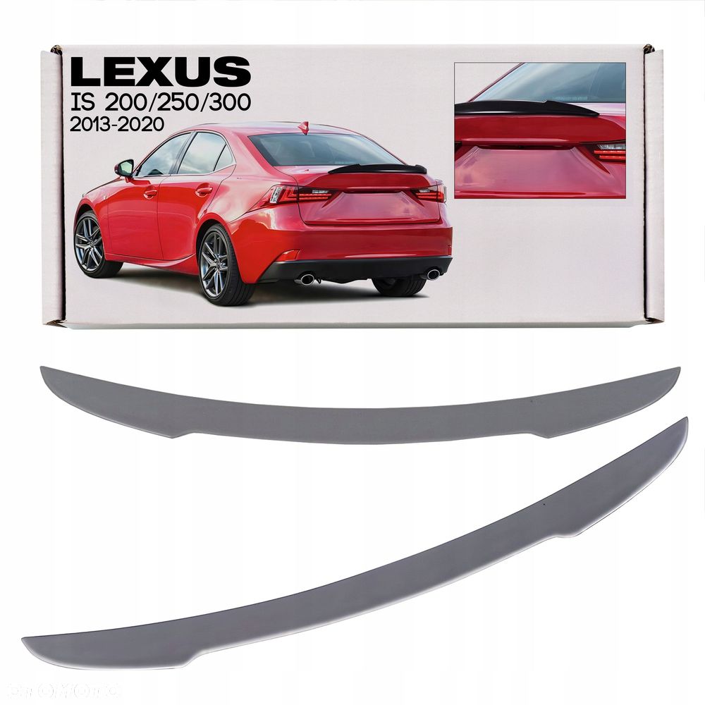lexus is 200/250/300 2013-2020 spoiler tylny - 1