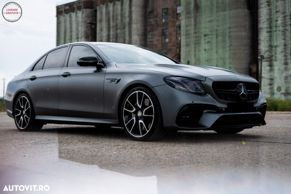 Bara Fata Mercedes E-Class W213 S213 C238 A238 (2016-2019) E63 Design Editie Negru- livrare gratuita - 16