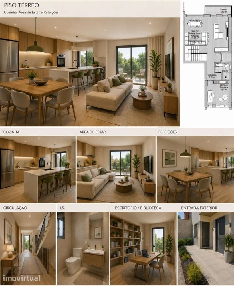 Moradia T4 Geminada - 300 m2 | Centro De Mirandela, Bragança - Grande imagem: 3/12