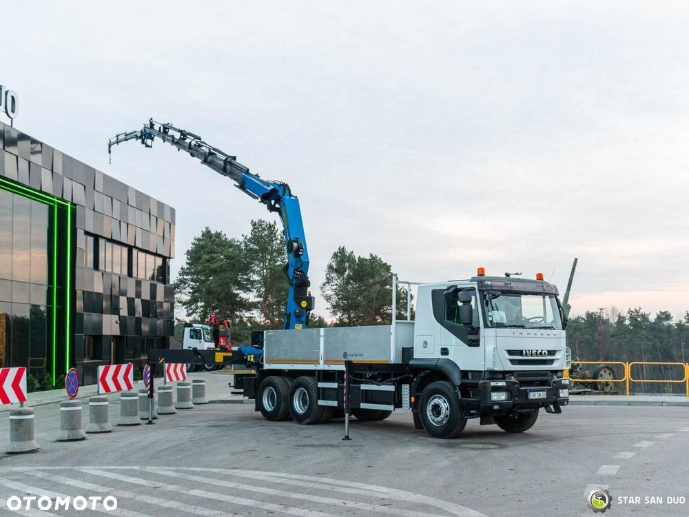Iveco TRAKKER 410 6x4 PALFINGER PK 36002 HDS Fly Jib Żuraw - 2