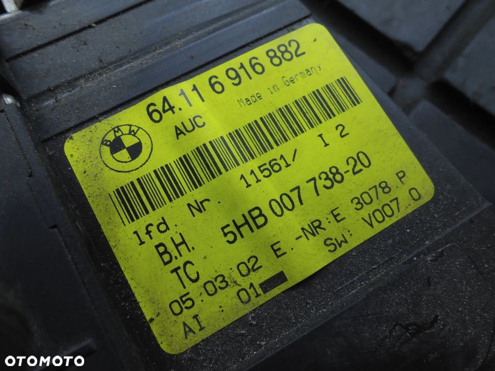 PANEL KLIMATYZACJI BMW E46 LIFT 6956319 - 2