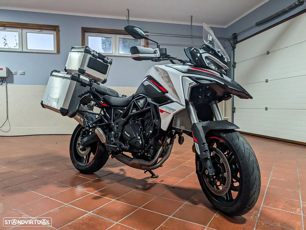 Benelli TRK 702 Malas Originais Alumínio - 3