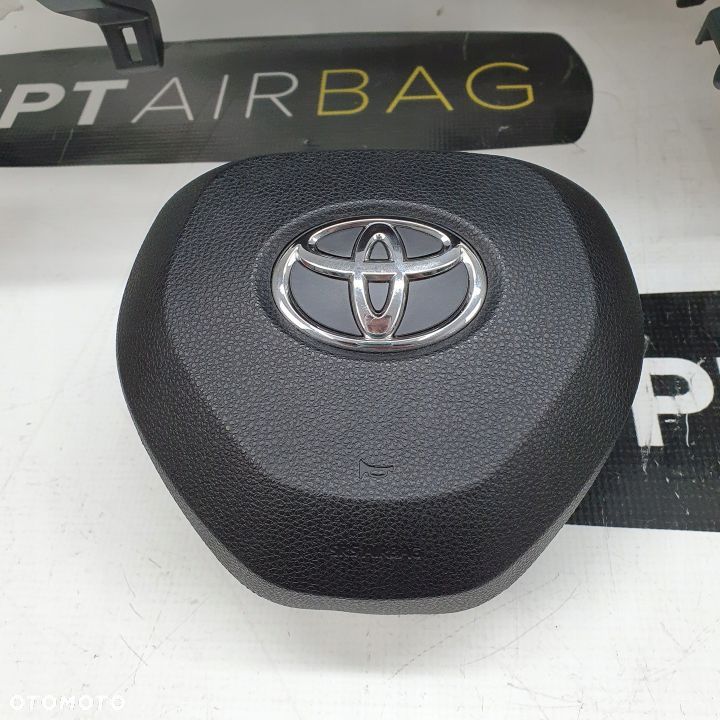 TOYOTA CAMRY DESKA ROZDZIELCZA KONSOLA KOKPIT PULIPIT PODUSZKI AIRBAG AIR BAG PASY KIT SET - 6