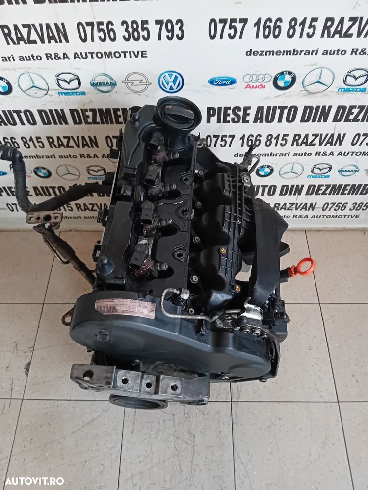 Motor CAY Motor Vw Seat Skoda 1.6 Tdi CAY Golf 6 VI Touran Leon Octavia 2 2009-2014 Euro 5 - 2