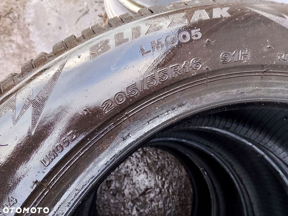 4x opona bridgestone blizzak lm005 205/55r16 91h - 7