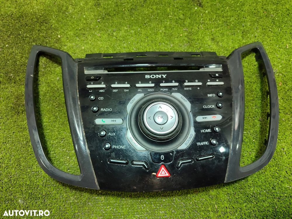 CONSOLA CENTRALA COMENZI AUDIO / GRILA  FORD KUGA 2.0 DIESEL 2013 / SUV COD OEM CV4T-18K811-EA / 18K811 / 2012-2019 - 1