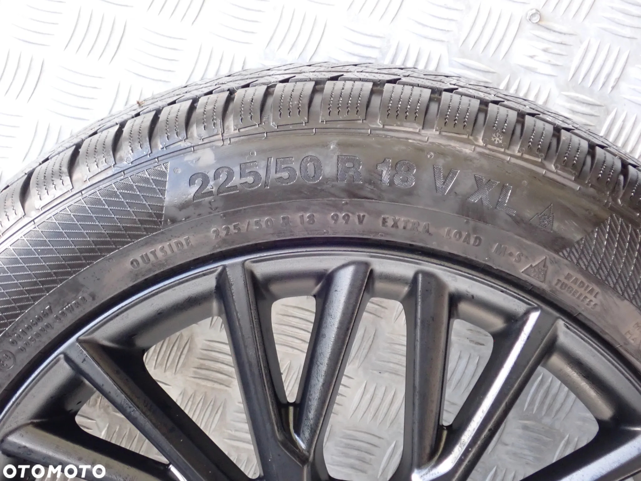 KOŁA FELGI ALUMINIOWE TOYOTA CHR  7JX18  ET 50  5X114,3  PW457-10004 Z OPONAMI ZIMA 225/50/18 XL  3700 ZŁ - 5