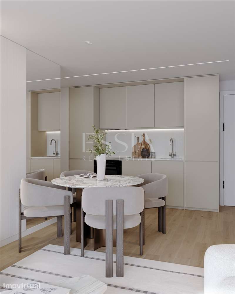 Apartamento T1+1 com Varanda no Empreendimento Carofini em Matosinhos - Grande imagem: 4/15