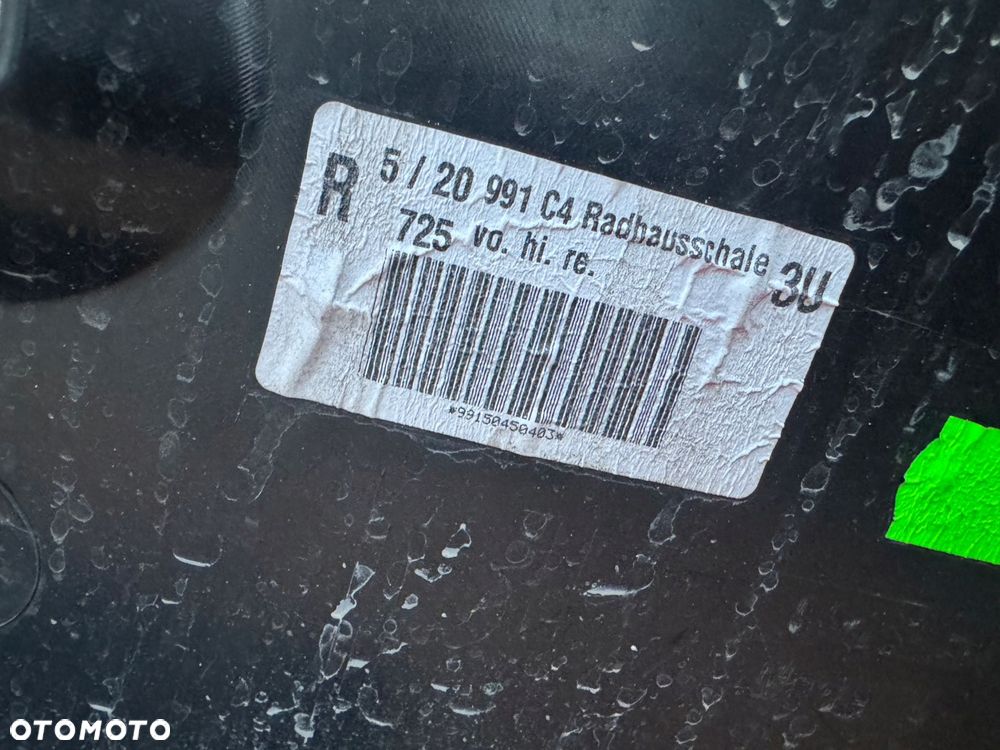 zderzak przód nadkole prawe porsche 991 911 991.2 lift gt3 gt3 rs oryginał - 3