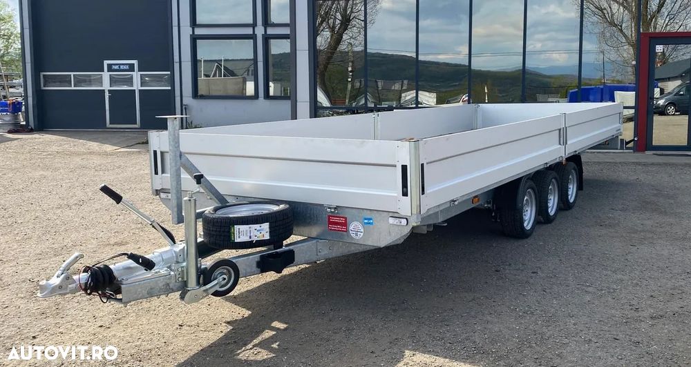 Niewiadow Remorca/Platforma auto ATLAS 6m /3 axe - 2