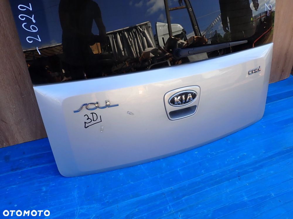 KIA SOUL I 09-11 KLAPA BAGAŻNIKA SZYBA 3D - 3