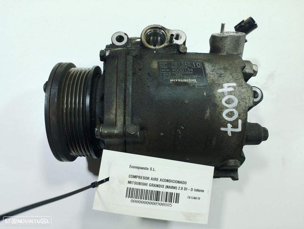 COMPRESSOR DE AR CONDICIONADO MITSUBISHI GRANDIS NA0W - 1